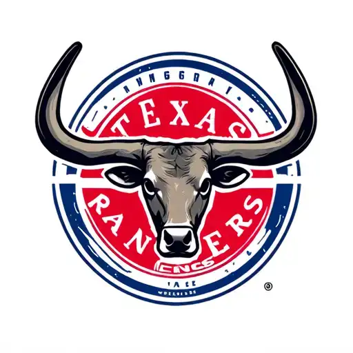 Texas Longhorn Texas Rangers Logo