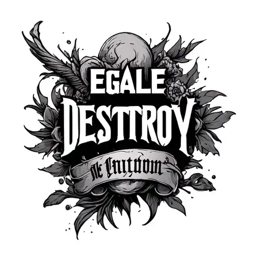 Egale Destroy Word