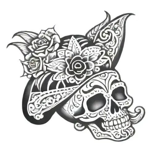 Day Of The Death Mexican