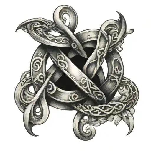 Brother And Sister Infinity Symbol Intertwined