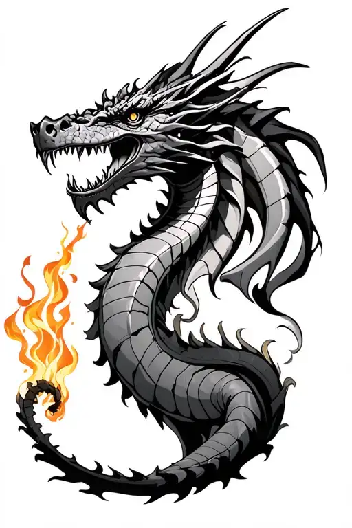 A Sip On Fire Breathing Dragon