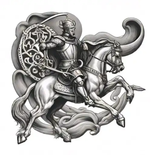 Saint George Killing The Dragon