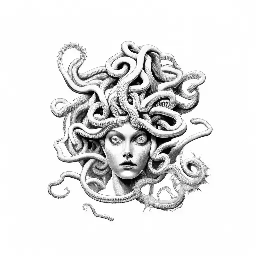 Medusa Scribble