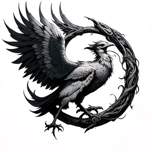 Phoenix Inside Ouroboros