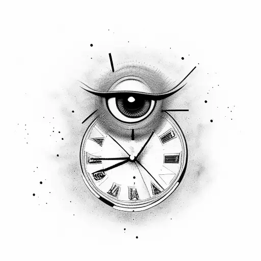 Clock With Eyes