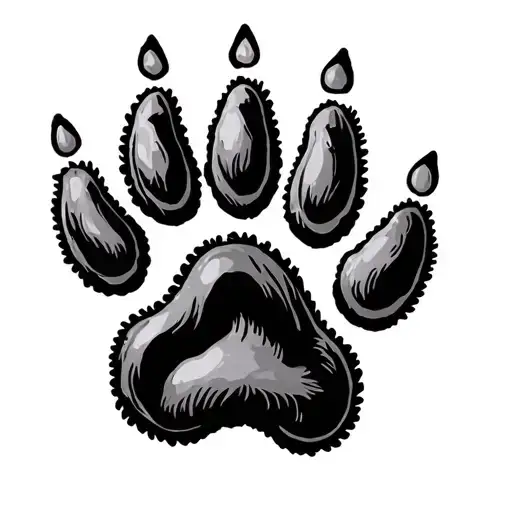 Mexican Dog Paw Print