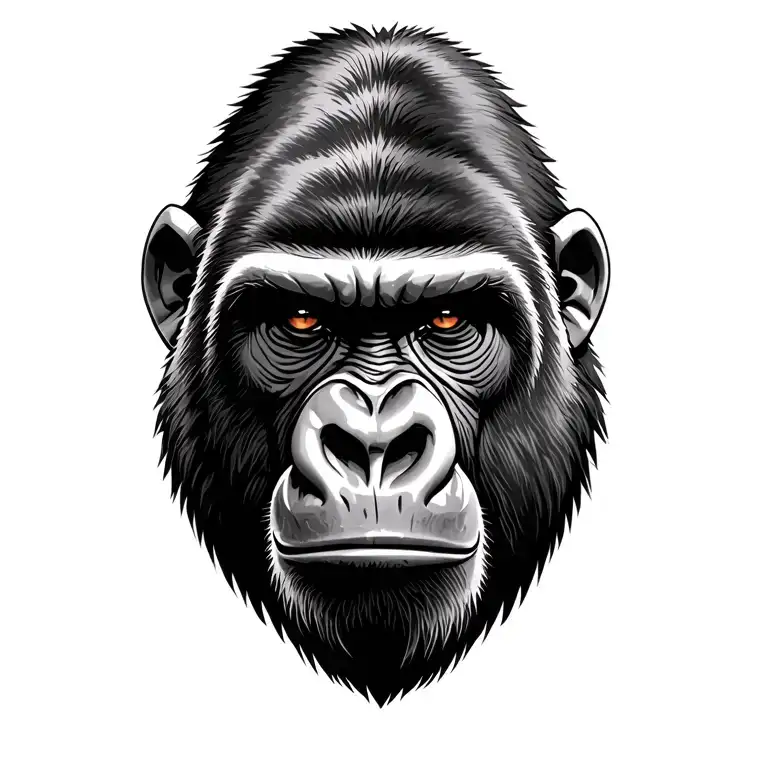 Gorilla Face