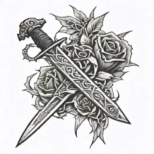 Sword Wrapped In Thorns