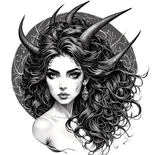 Latina Gemini Demon Woman