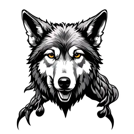 Wolf In Sheep's Head Surrounded