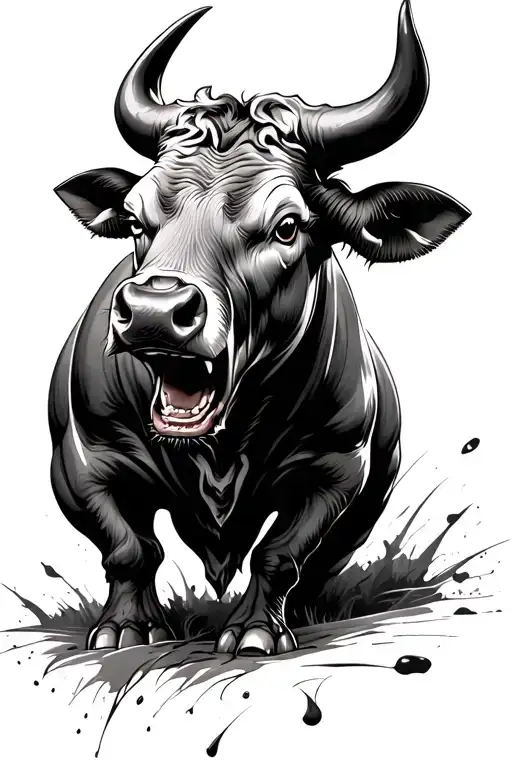 Aggressive Bull