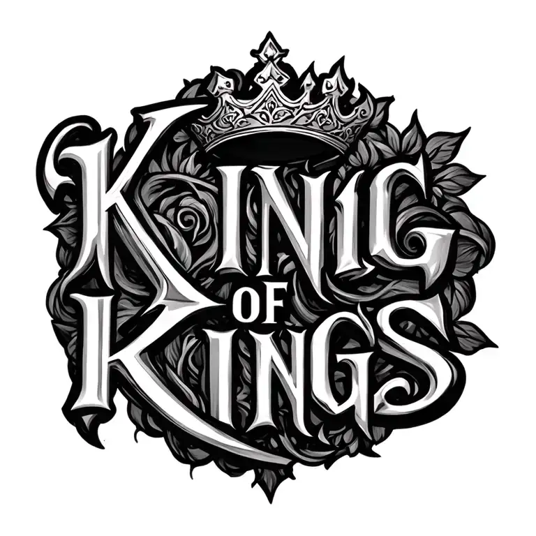 King Of Kings Just The Words No Logo Or Photo