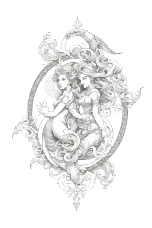 Fusion Of Aquarius And Gemini
