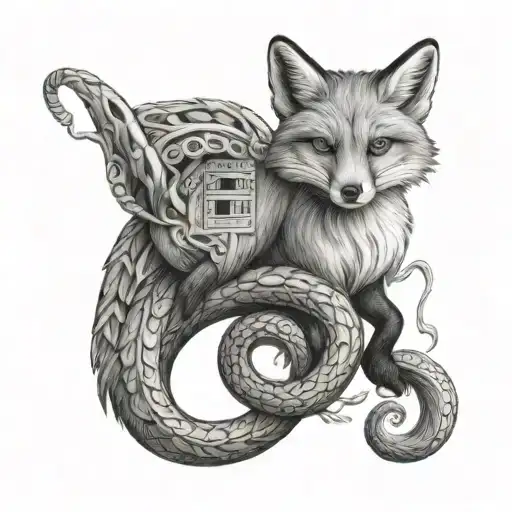 The Fox And The Snake