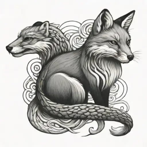 Fox And Snake