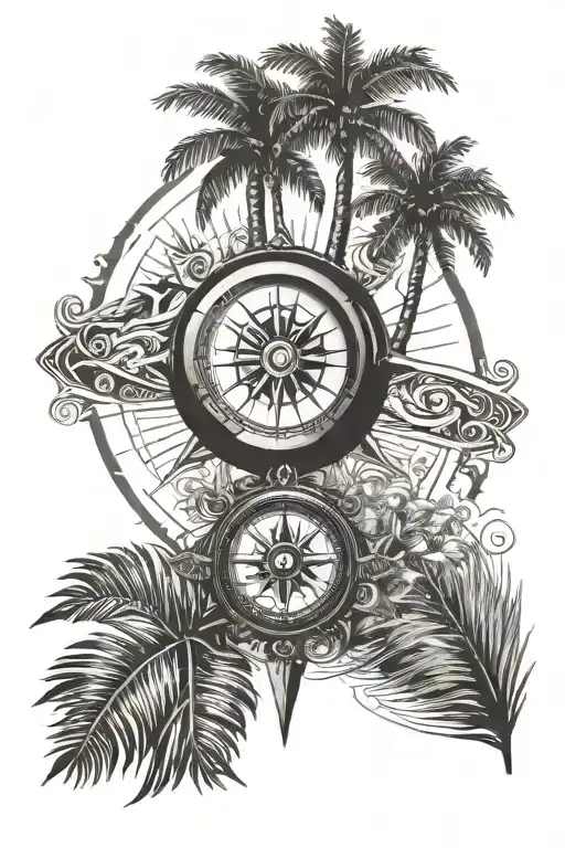 Compass Eye Palm Tree