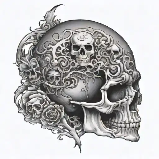 Schizophrenia Skull