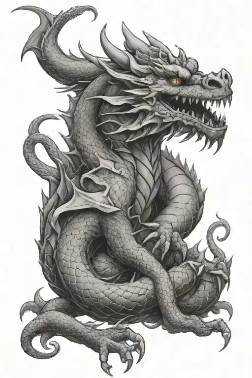 Dragon Eating Itself