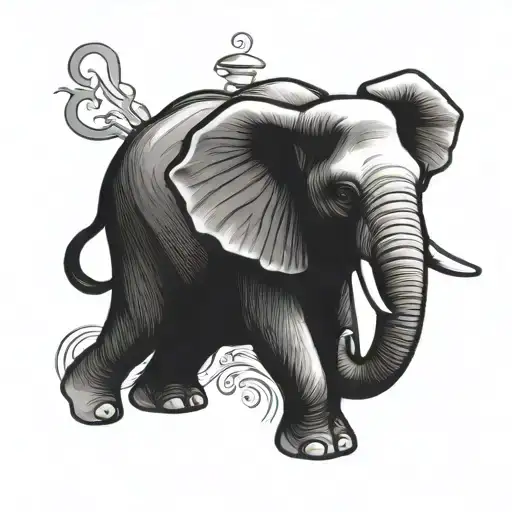 Elephant Chef Cooking