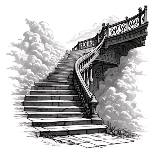 Stairway Leading To Heaven