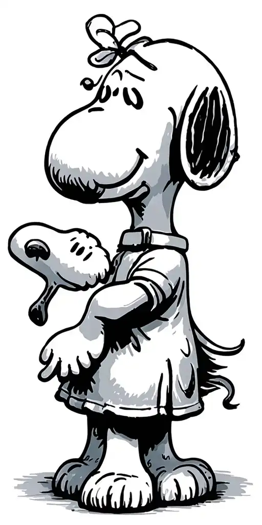 Snoopy And Woodstock