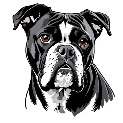 Boxer Dog Named Thor