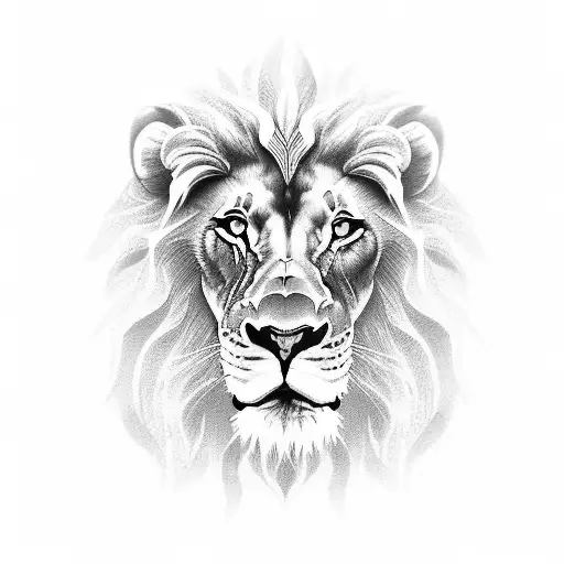 Lion With The Name Aden