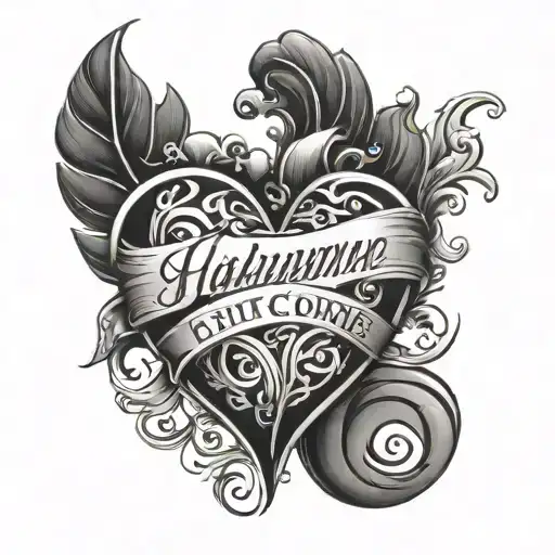 Heart With Name And Date