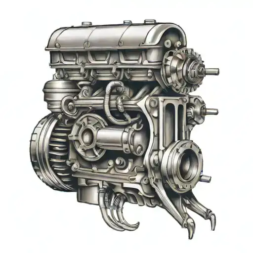 Formula One Car Engine