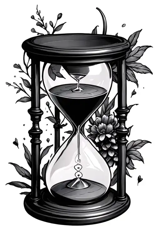 Hourglass With This Too Shall Pass