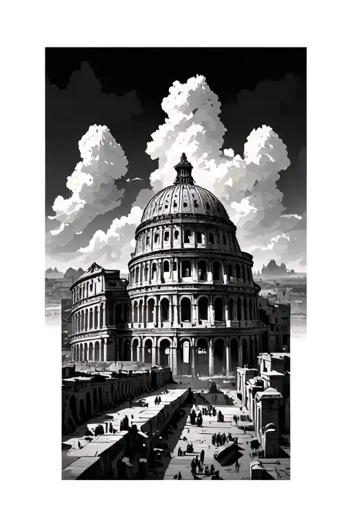 Rise Of Rome Progressive Skyline From Ancient Rome To High Empire