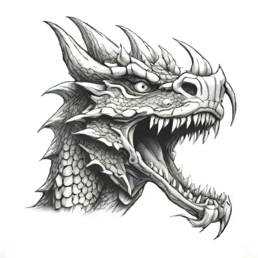 Face Of A Dragon