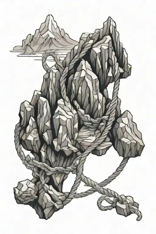 Mountain Crystalls Climbingrope