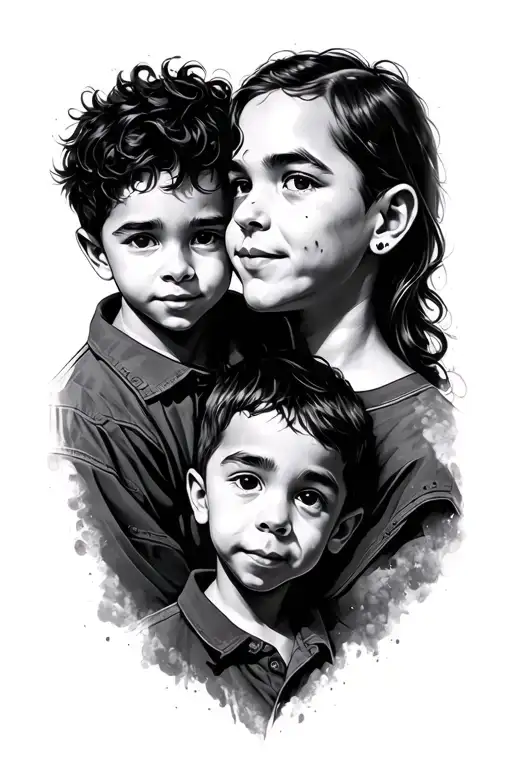 Father And Son Looking