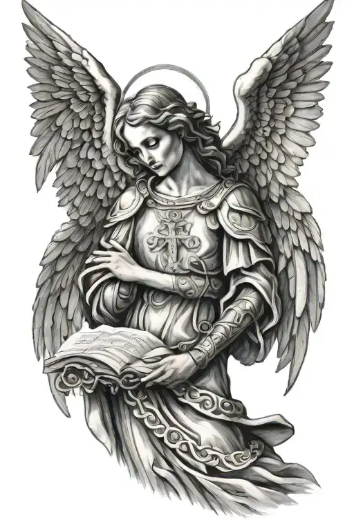 Catholic Tattoo Michael Archangel