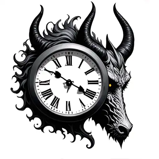 Clock And Devil