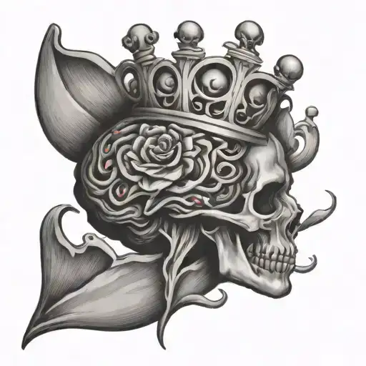 Heart Crown Hanging Brain Integrated