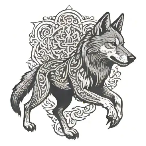 Serbia Wolf Orthodox