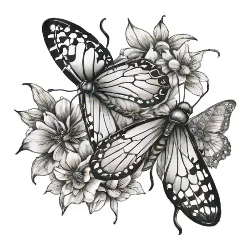 Firefly And Butterfly Scorpio