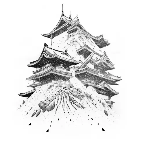 Moutain In Japan With A Little Bmw E30 Drift On The Road