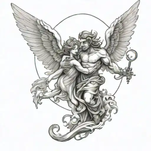 World With Angel And Demon