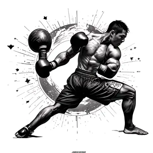 World Travel Muay Thai Space And Time Piece Muay Thai Boxing