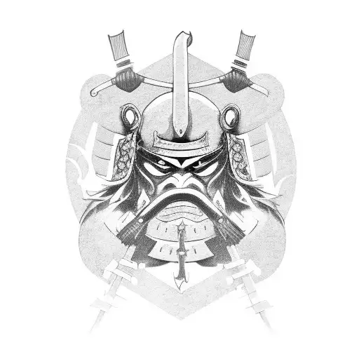 Samurai With Three Swords