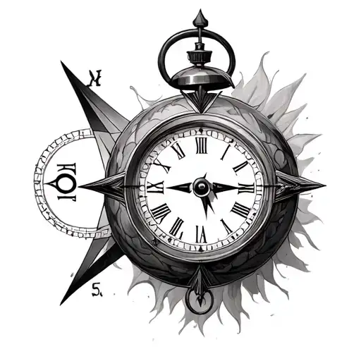 Clock And Compass