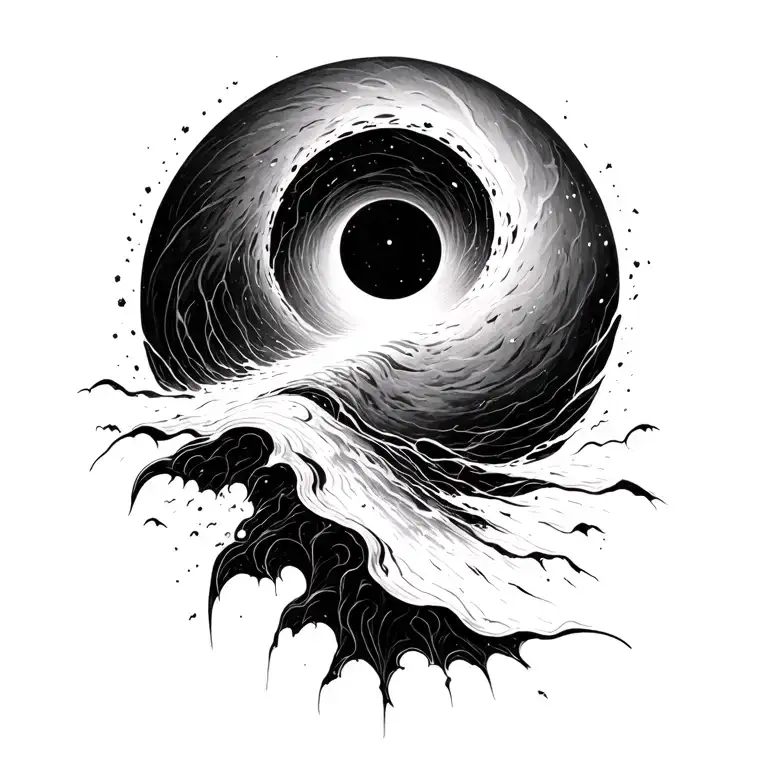 Black Hole With Possibility Of Continuation