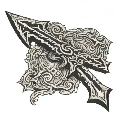 Occitan Cross Ridge Arrow