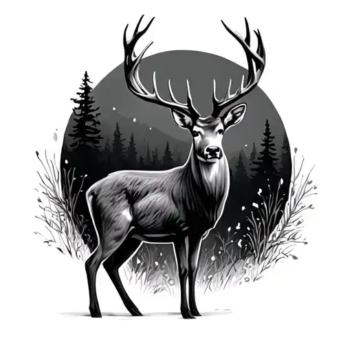 Deer Standing