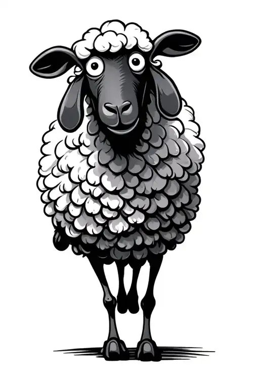 Shaun The Sheep Black Sheep Funny