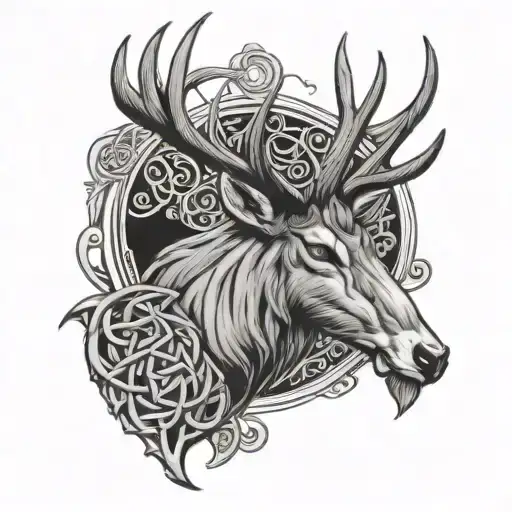 Celtic Stag
