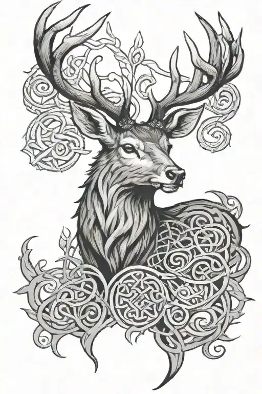 Celtic Stag